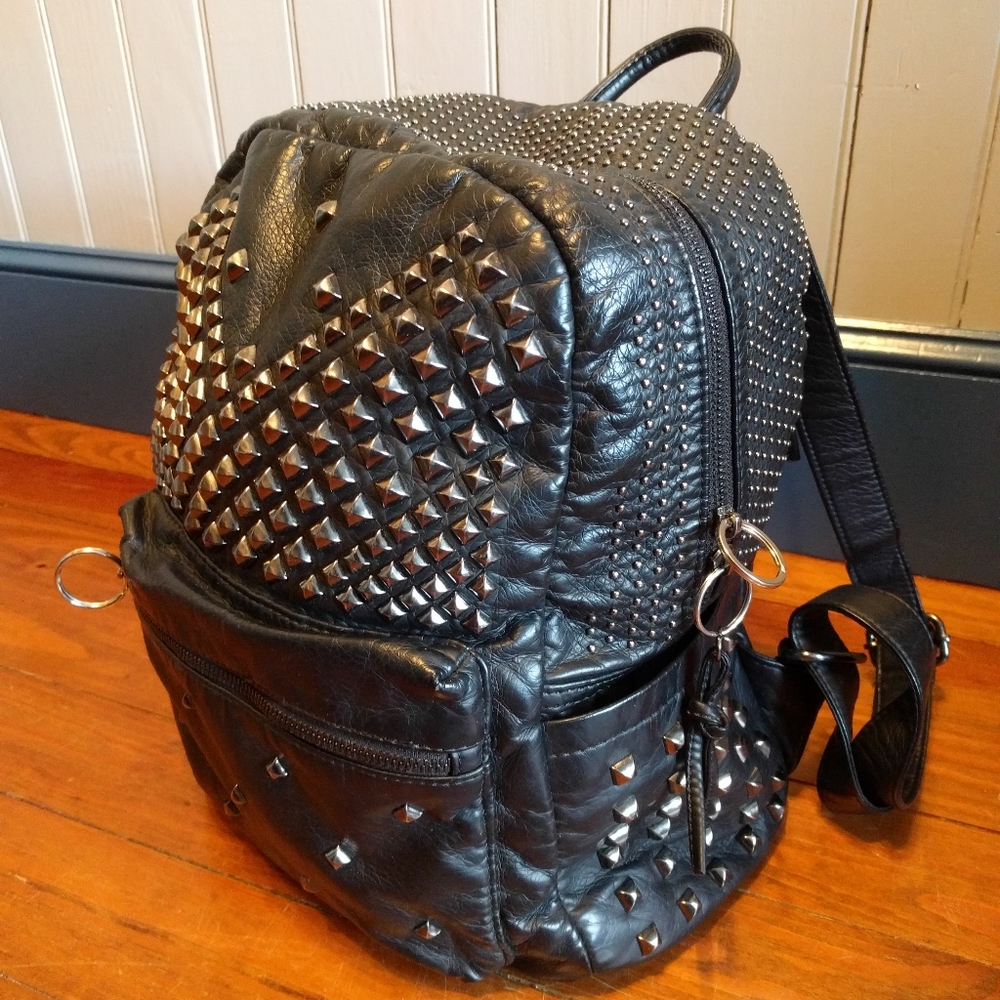 Black Gunmetal Backpack